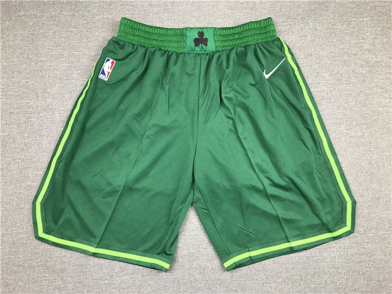Men NBA Boston Celtics Green Nike Shorts 2021618